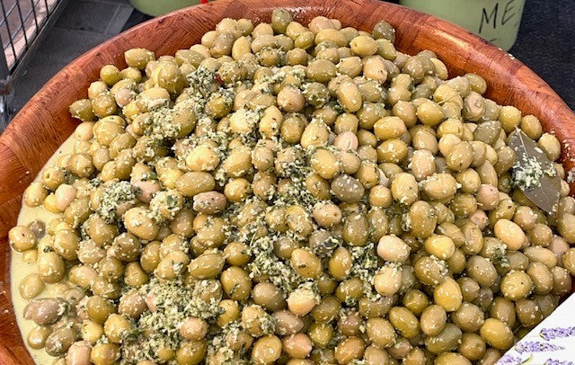 Olives "Ail-Basilic frais" 300g