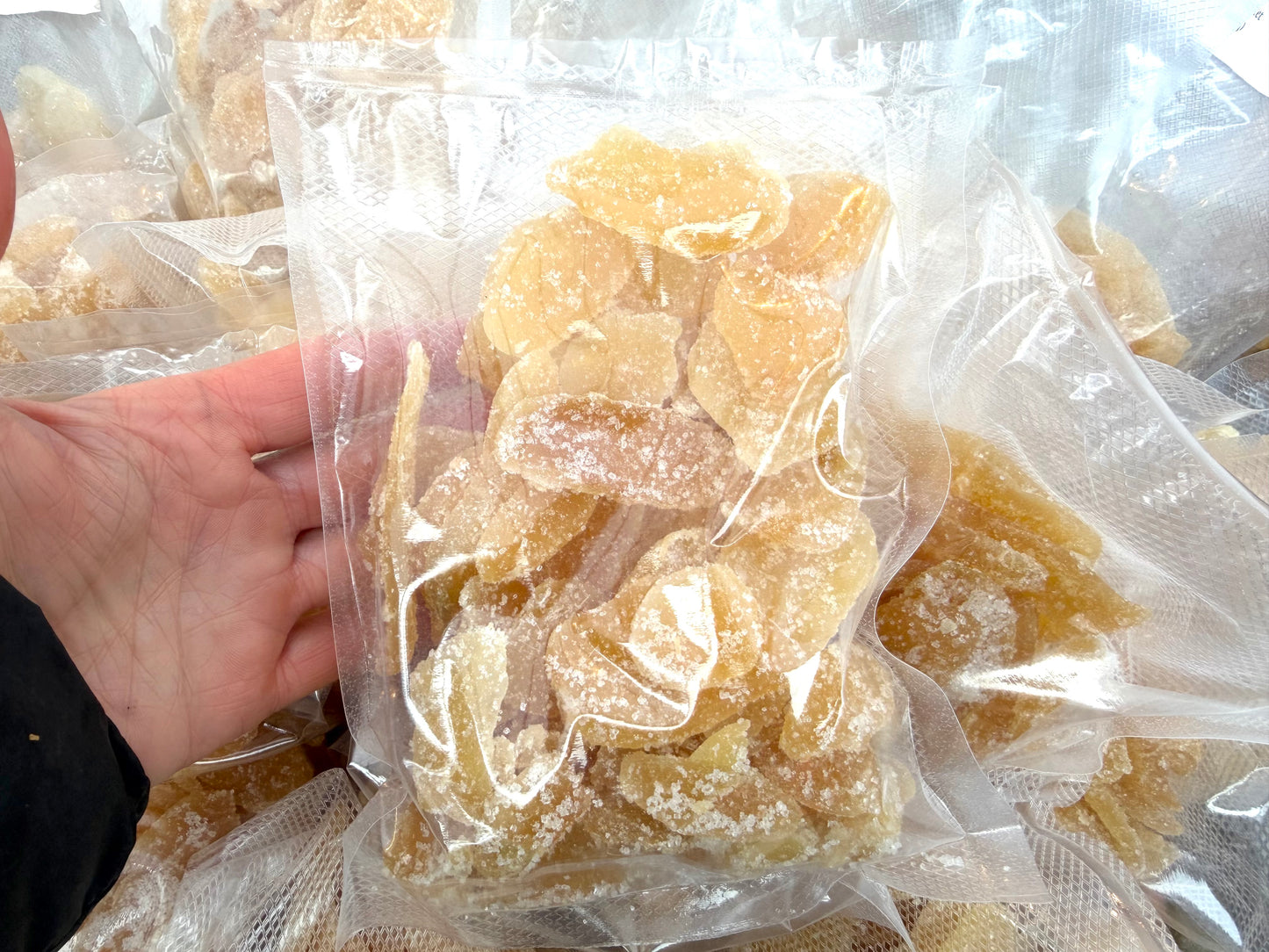 Gingembre confit sucré