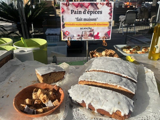 Pain d'épices Alsacien "fait maison" juste pour Noël ! La part de 500g